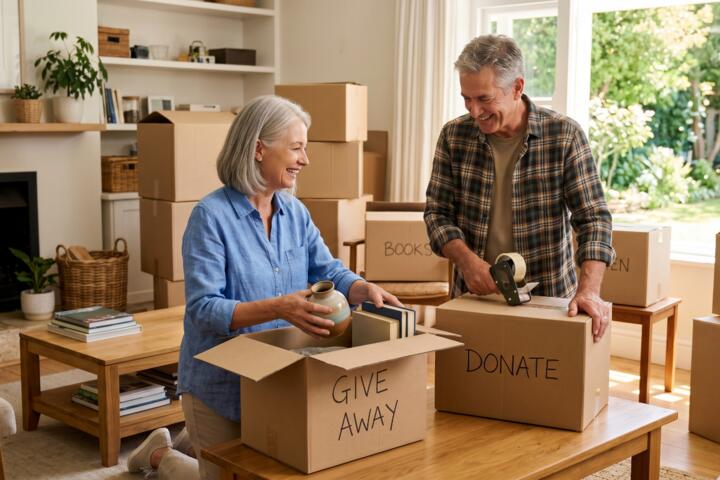 How Giving Away My Stuff Helped Me Retire Earlier